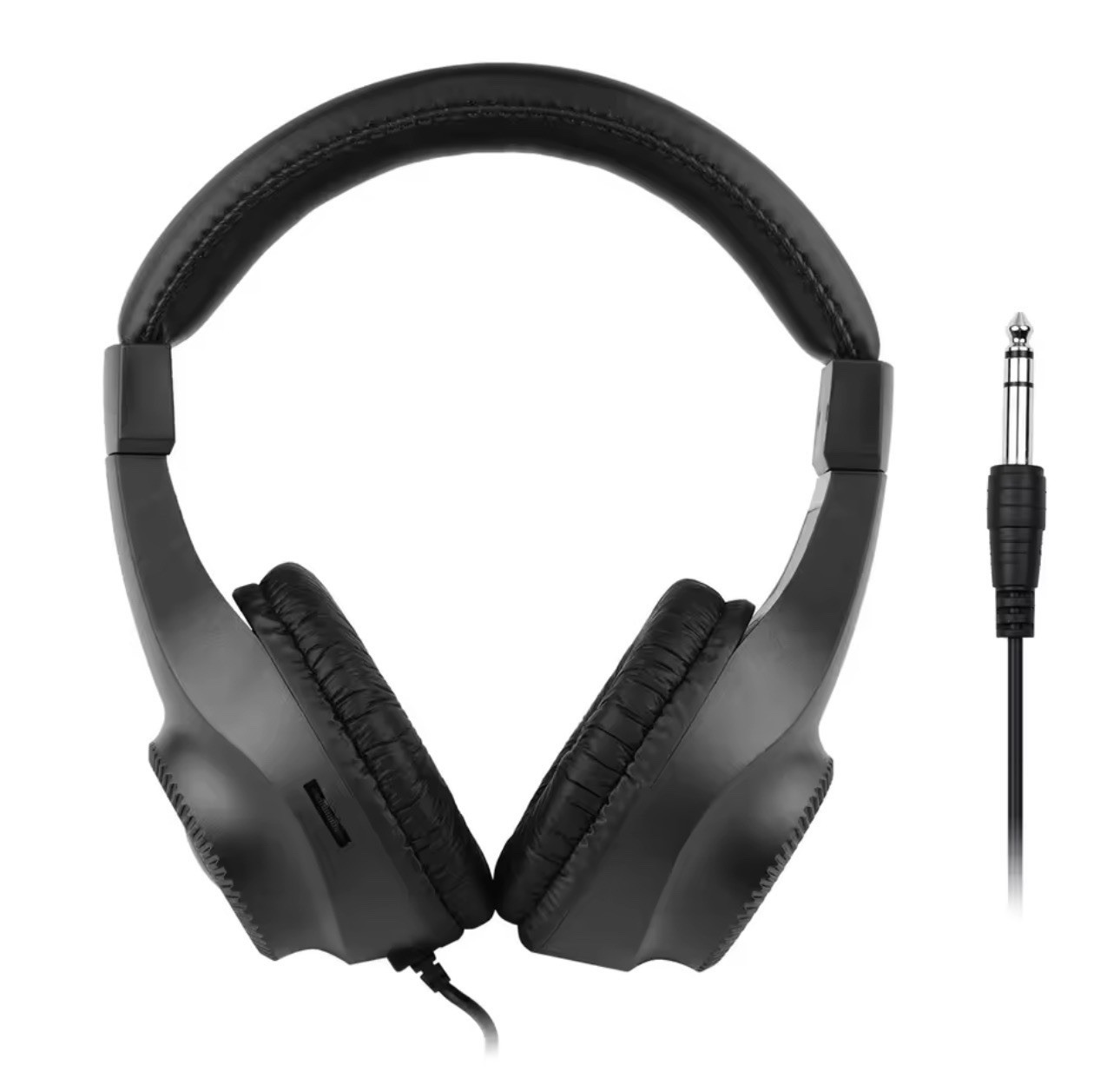 Studio Wired Stereo Monitor Headphones Over-ear Headset 50mm Driver 6.5mm Plug