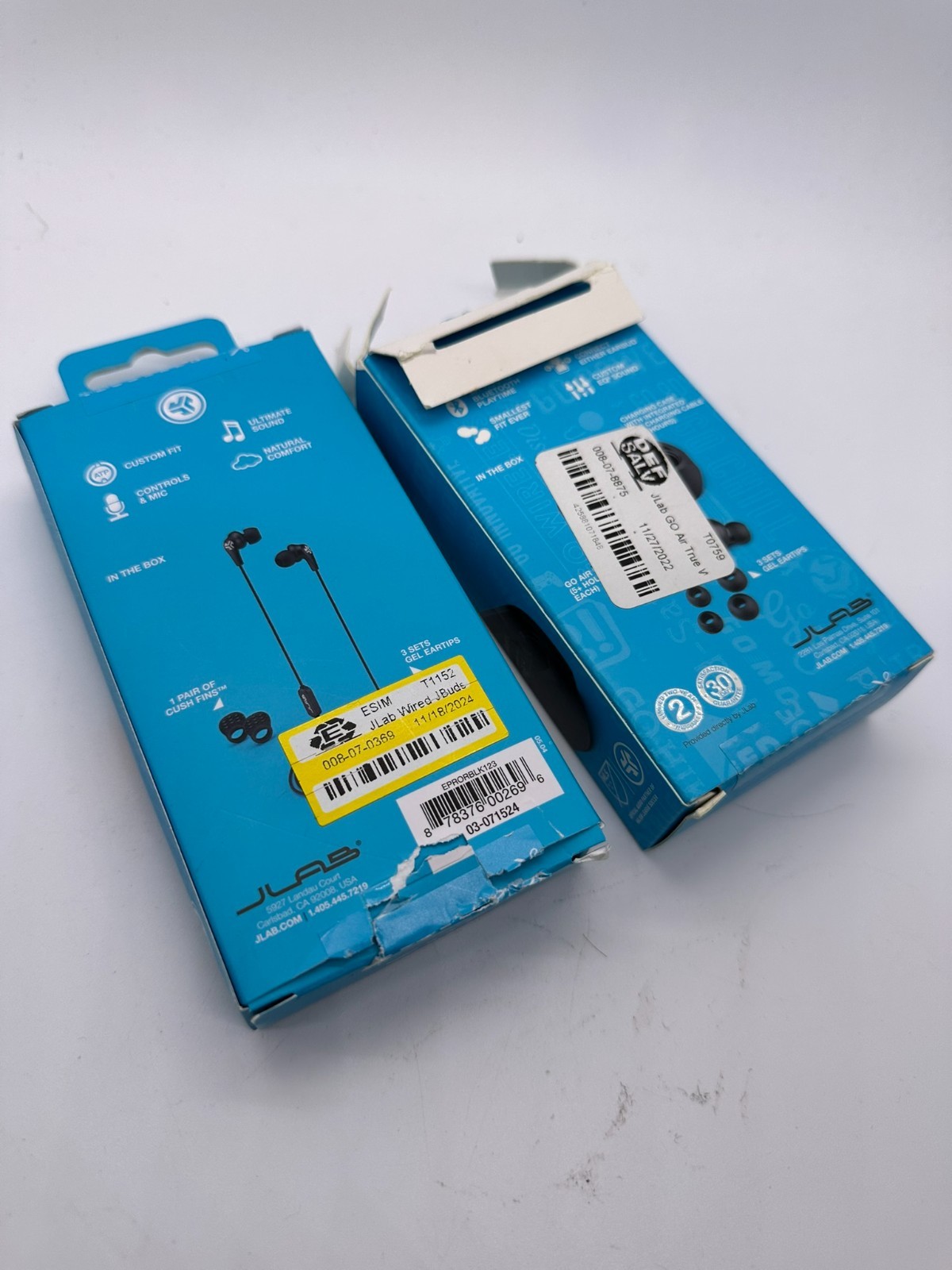 2x JLab – GO Air + JBUDS PRO 20 Hours Playtime True Wireless In-Ear Headphones