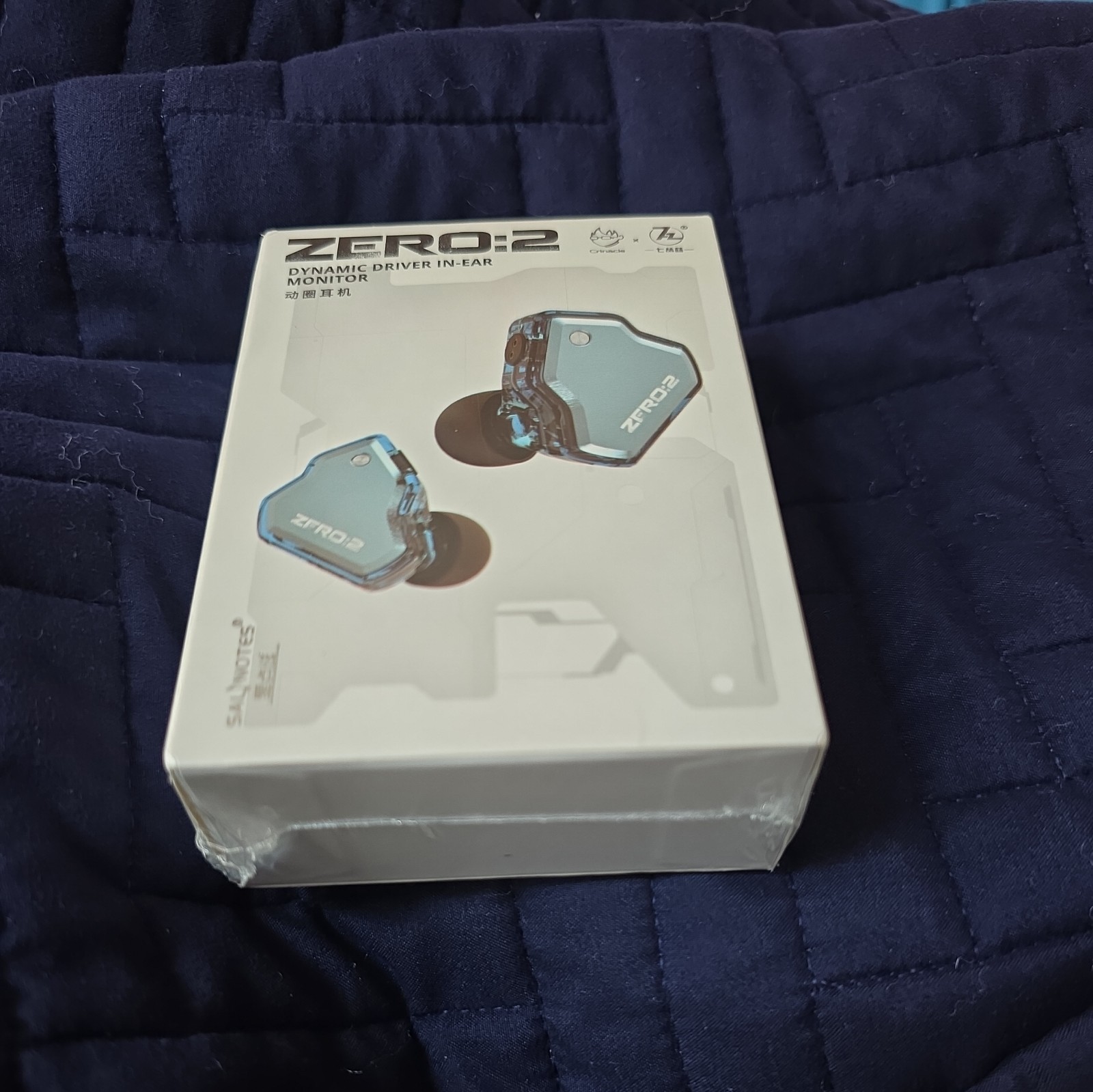 Linsoul 7Hz x Zero:2 in Ear Monitor, 10mm Dynamic Driver IEM (Blue)