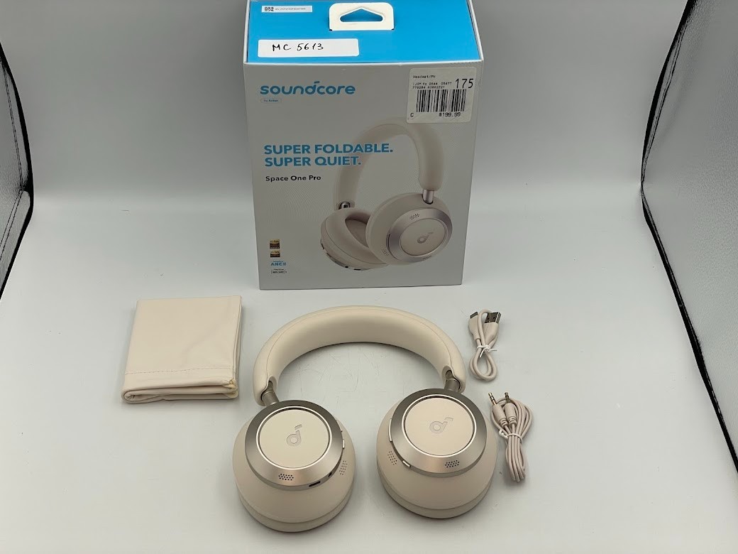 Anker Soundcore Space One Pro Active Noise Cancelling Wireless Headphones