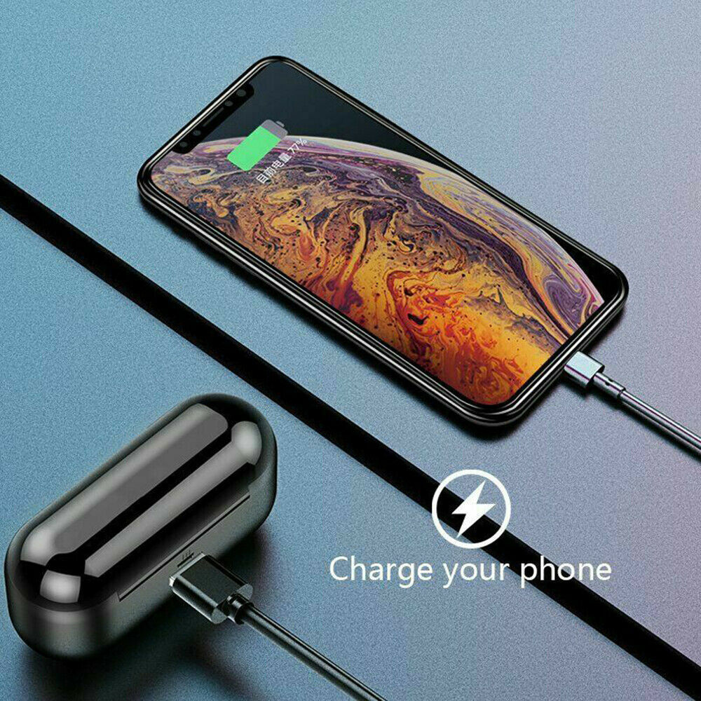 Waterproof Bluetooth 5.0 Earbuds Stereo Sport Wireless Headphones in Ear Headset