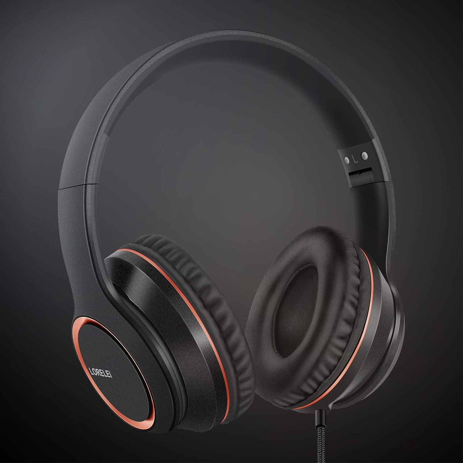 Audifonos con cable y microfono x8 plegables ligeros con conector 35mm