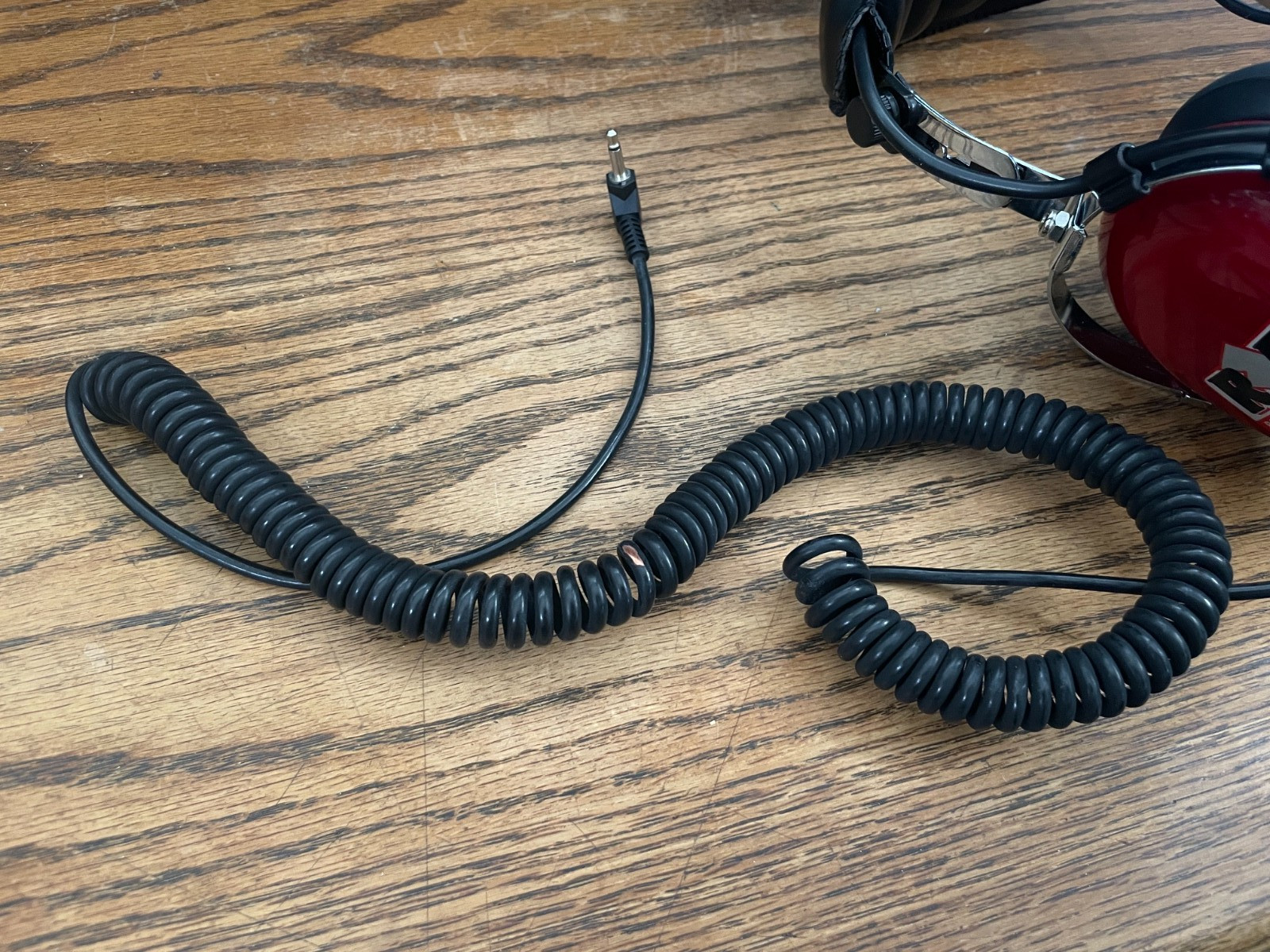 Racing Electronics RE-48 Communication Headset NASCAR w/Volume Control — works!