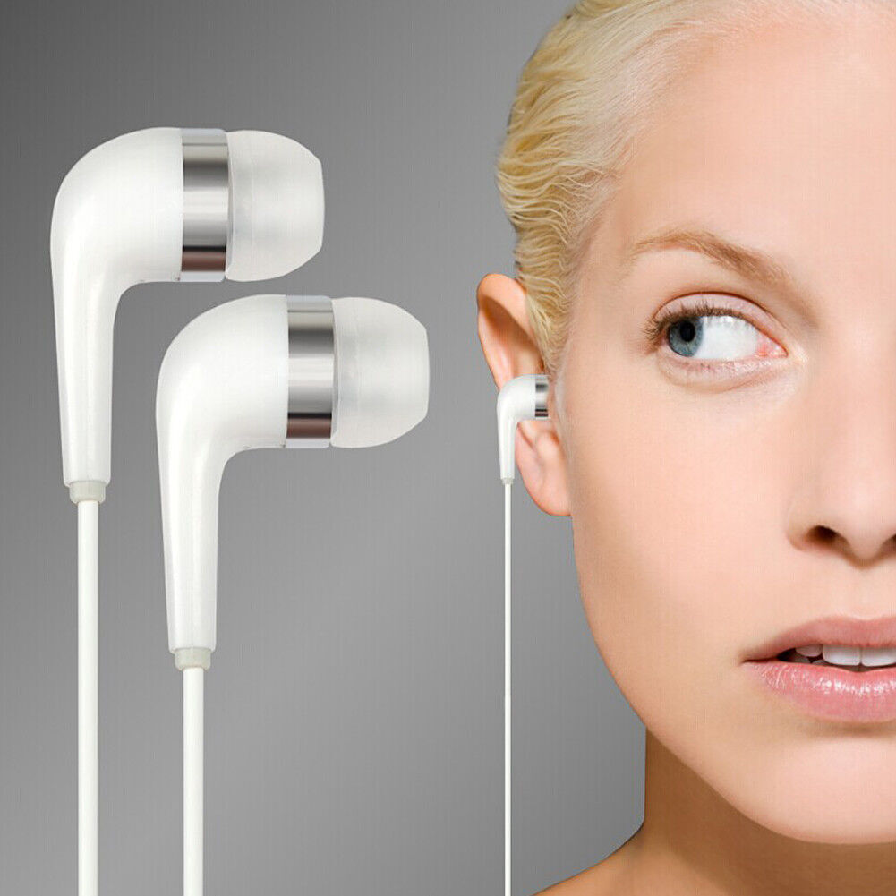 3.5mm In-Ear Earphone Headphone With Mic Stereo Headset For Cell Phone Laptops