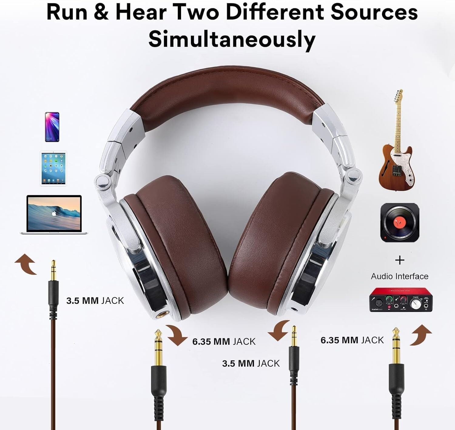 Audifonos Bluetooth Cancelacion De Ruido Auriculares Inalambrico, Plegable NUEVO