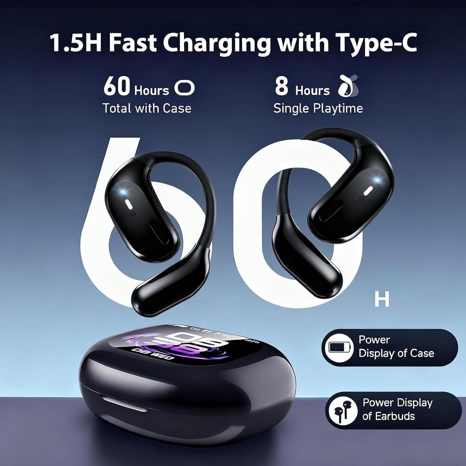 Real-Time AI Translation Earbuds 168 Languages Translator Earphones, Audifono…