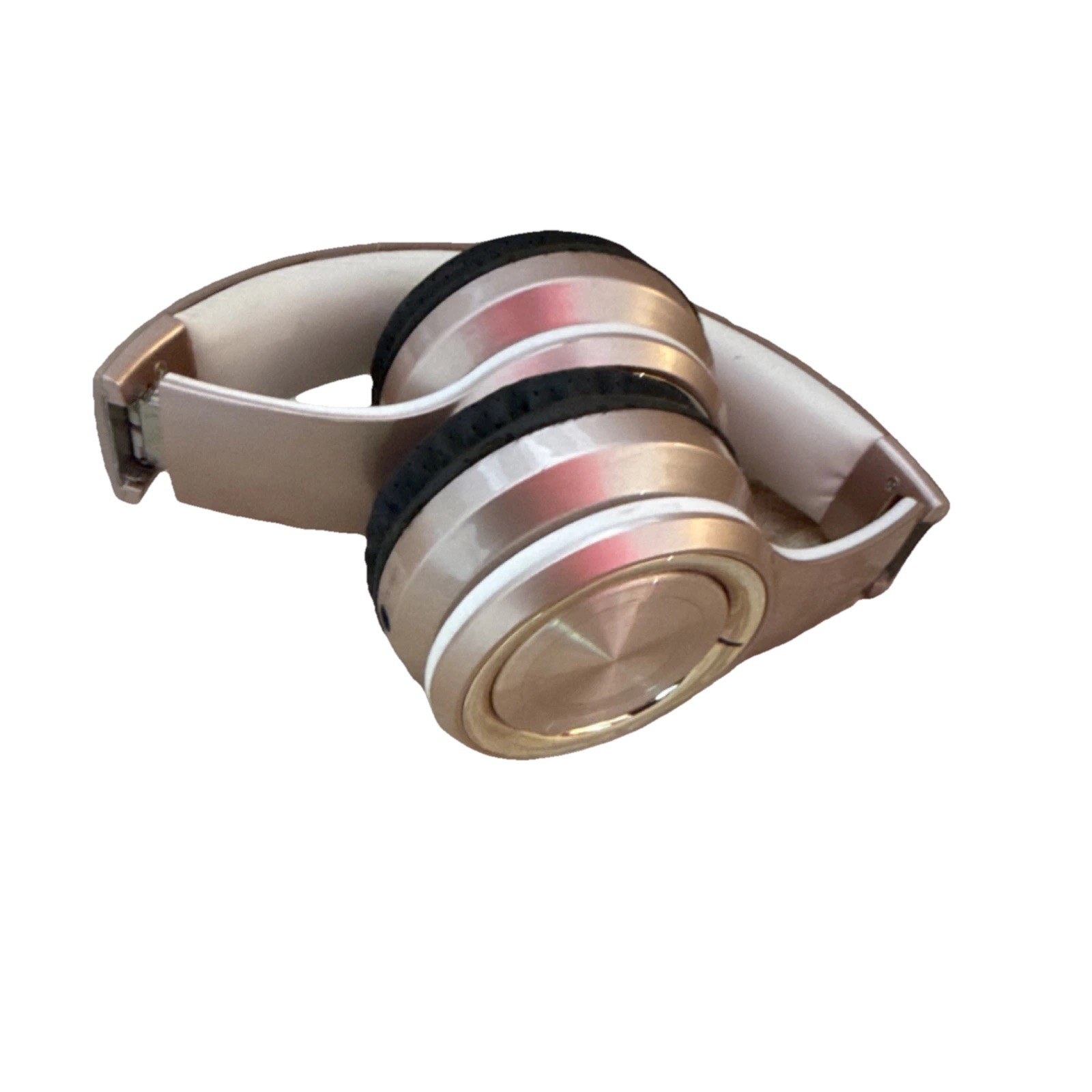 Bluetooth On-Ear Headband Headphones w/ 3.5mm Jack Rose Gold/White/Black