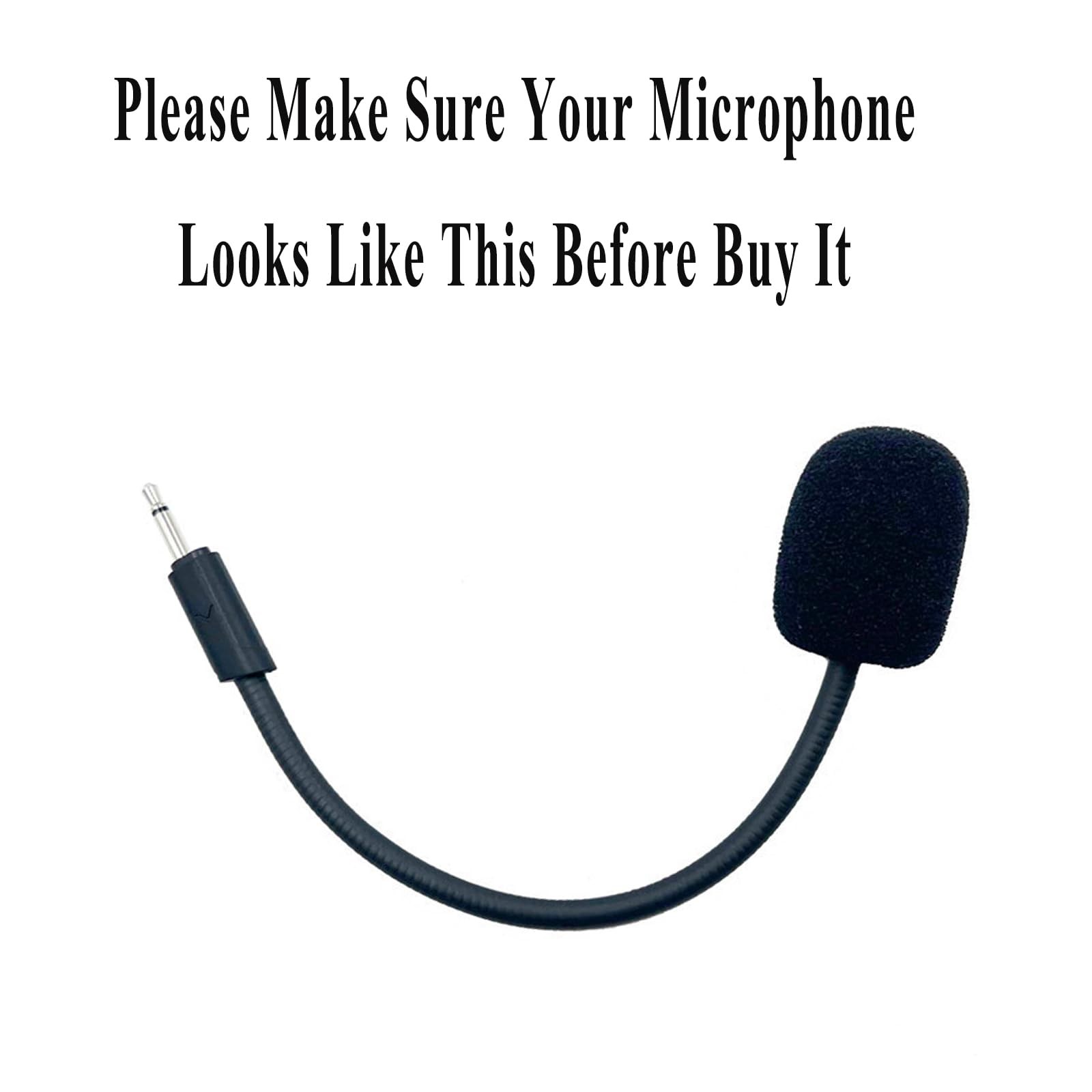 Replacement Game Microphone for JBL Quantum 100 Q100/350/100P/100X/360P Gamin…