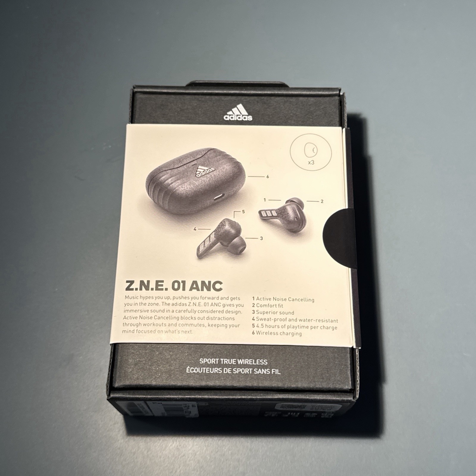 NEW SEALED – adidas Men’s Adidas Z.N.E. 01 ANC True Wireless Earbuds