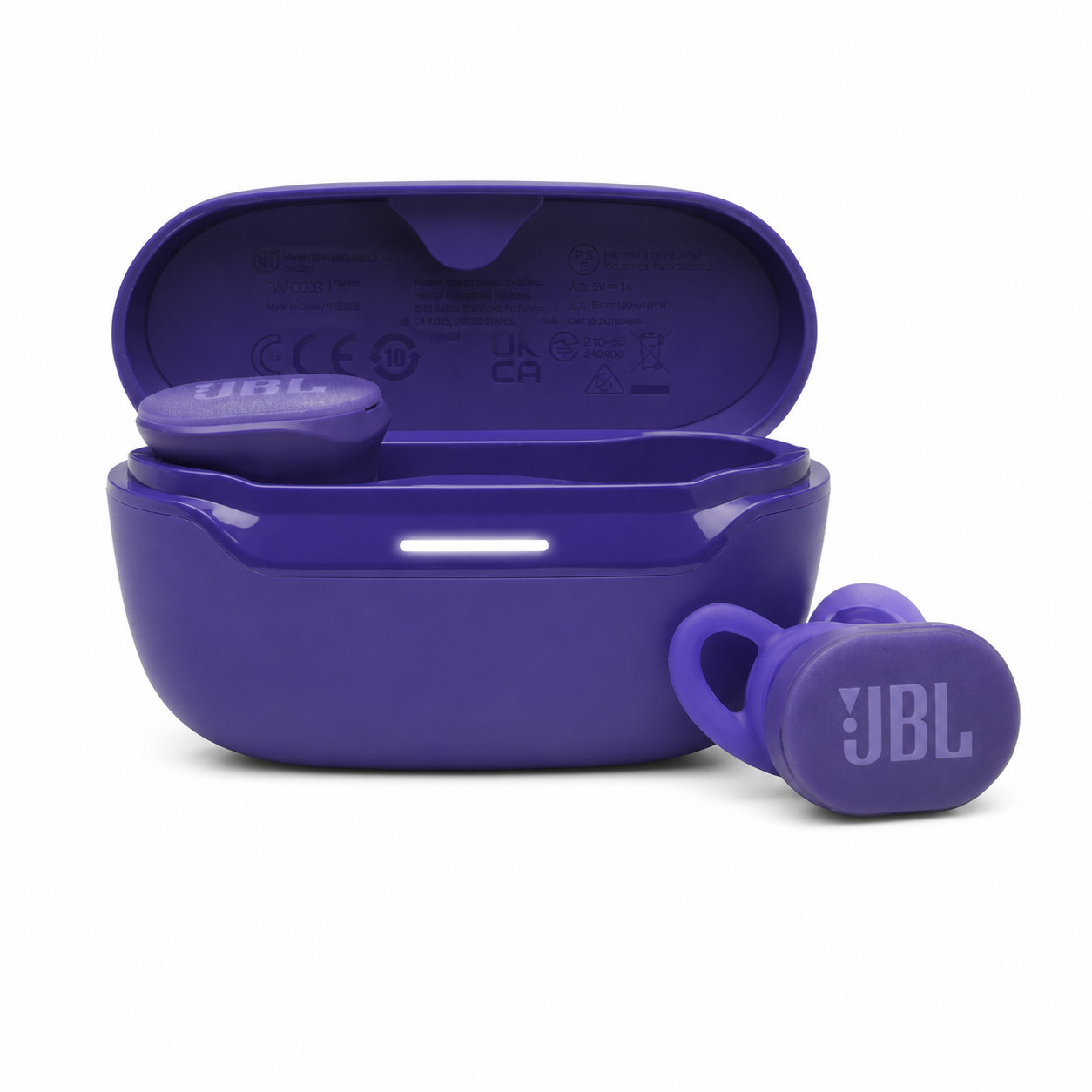 JBL Endurance Race 2 Waterproof Sports True Wireless Bluetooth Earbuds Purple