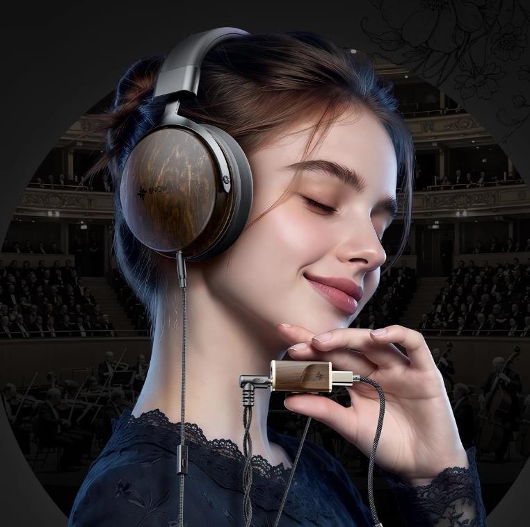 FiiO SNOWSKY NATURE Wired Over-Ear Headphones HiFi With Replaceable 3.5mm Cable