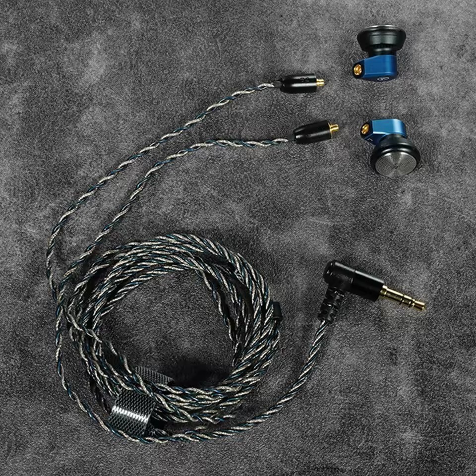 Yincrow Calf 3.5/4.4mm Plug HIFI In-ear Earbud Monitor 14.6mm Dynamic Drive