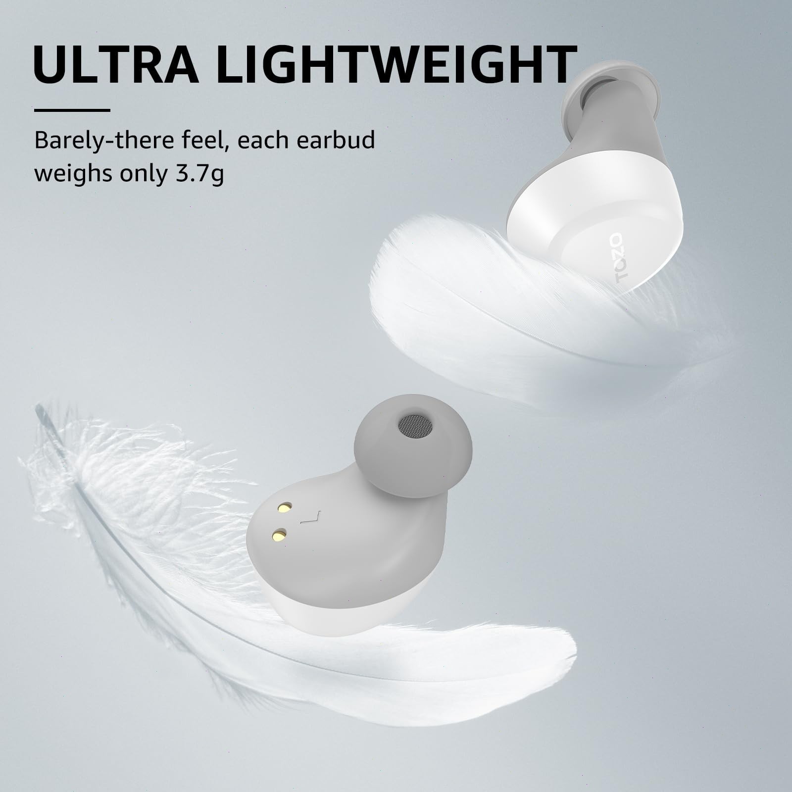 TOZO Wireless Earbuds Bluetooth 5.3 Premium Sound Headphone with Waterproof IPX5