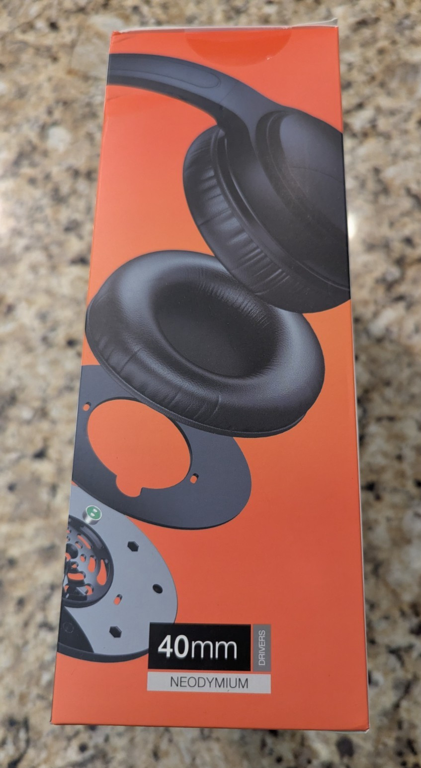 Ilive Active Noise Canceling Bluetooth Hedphones IAHN40B Matte Finish