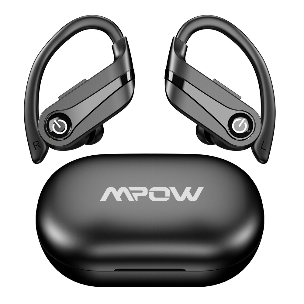 Mpow Waterproof Bluetooth 5.3 Earbuds Stereo Sport Wireless Headphones with Hook
