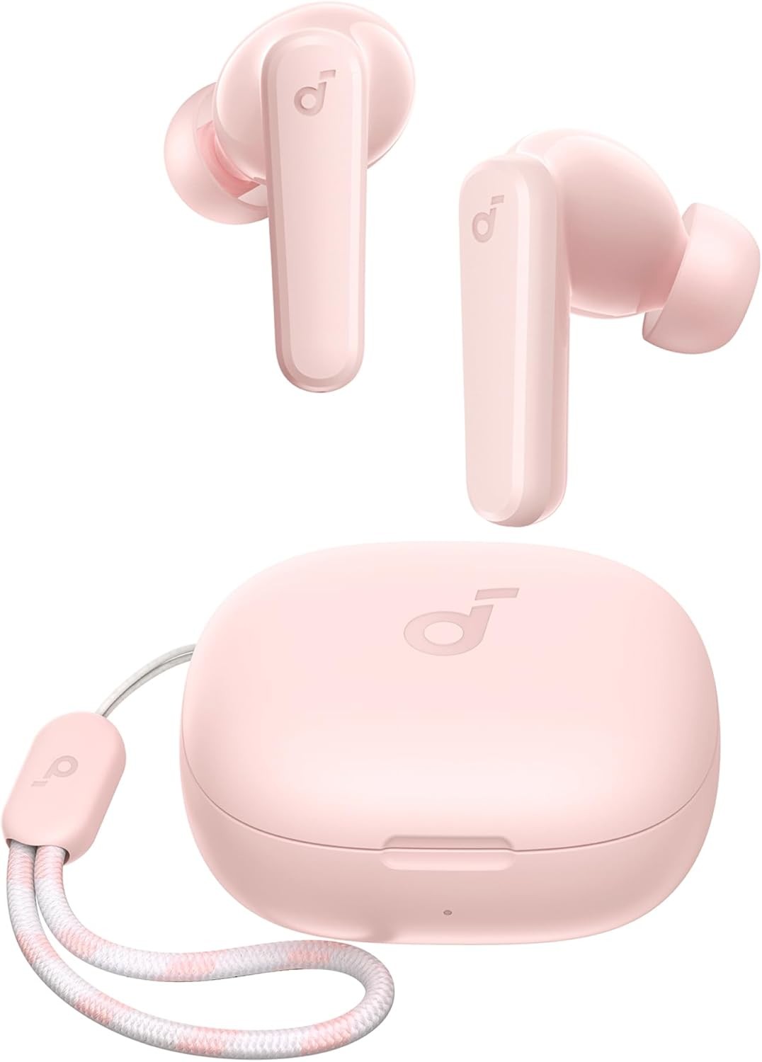 Soundcore by Anker P20i True Wireless Earbuds, 10mm Drivers with Big Pink