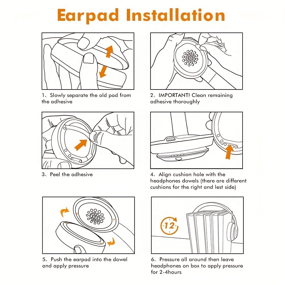 Replacement Ear Pads Cushion Cover for Beats by Dr Dre Solo 2 & Solo 3 Wireless