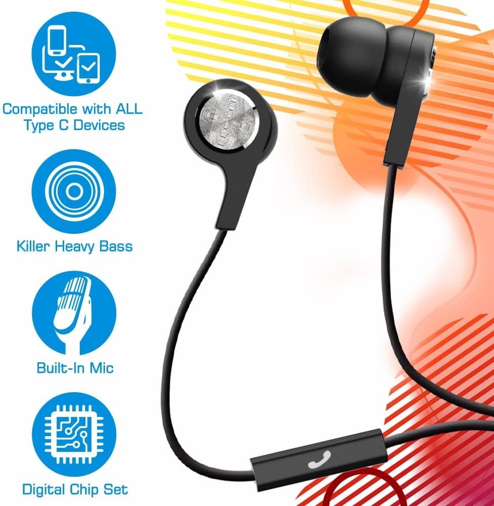 Maxell Sync Up Type C Earbuds (199261)
