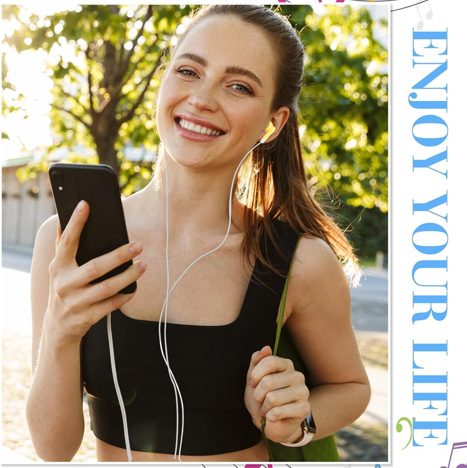 60 Pack Earbuds for Group Use – Assorted Colors, Retro Style