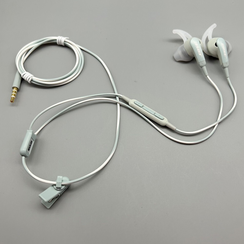 Bose SoundSport Wired 3.5mm Jack Earbuds In-ear Headphones Earbuds-White-Gift #1