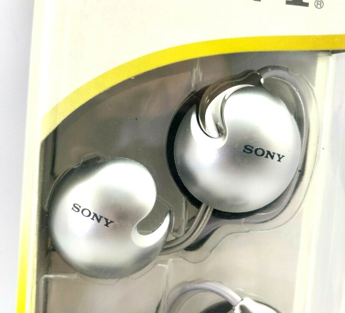 Sony MDR-Q22LP/SQ1 Stereo Headphones with Changeable Caps Blue Silver NOS