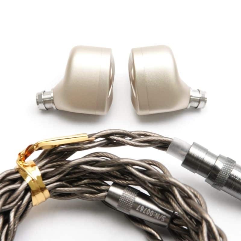 Dunu Vulkan2 2DD+6BA Driver Hybrid Architecture In Ear Earphones w/Box Used