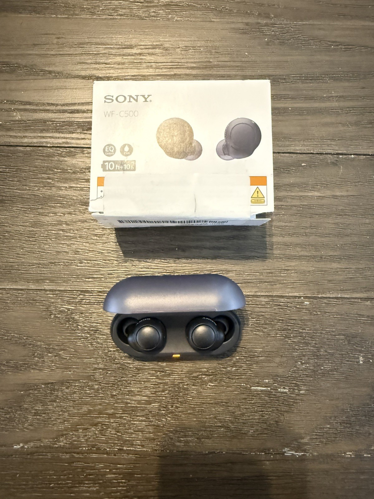 Sony WF-C500 Truly Wireless In-Ear Bluetooth Headphones – Black (BSB)