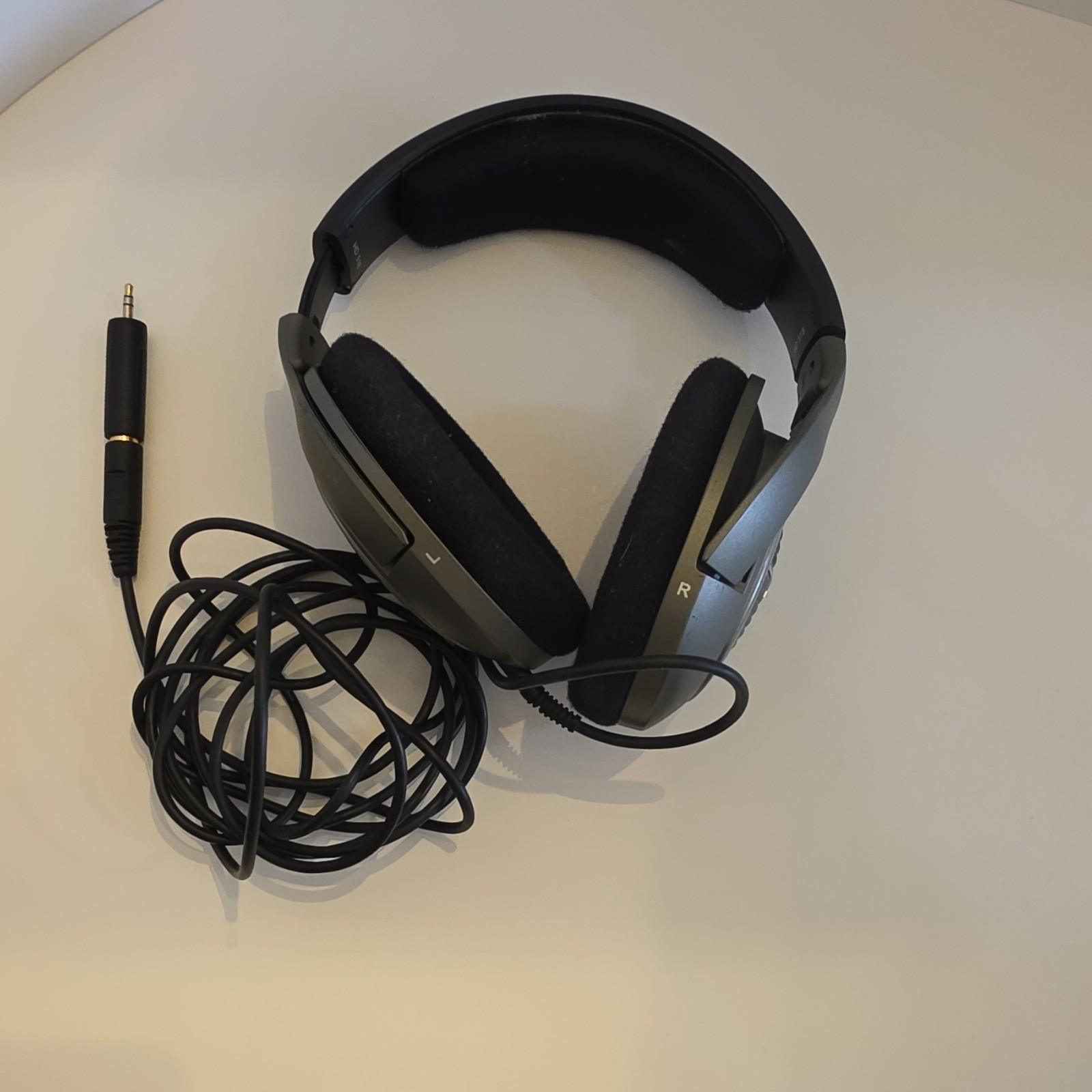 Sennheiser HD 518 Open Back Over-Ear Wired Headphones 3.5mm Black Gray Tested
