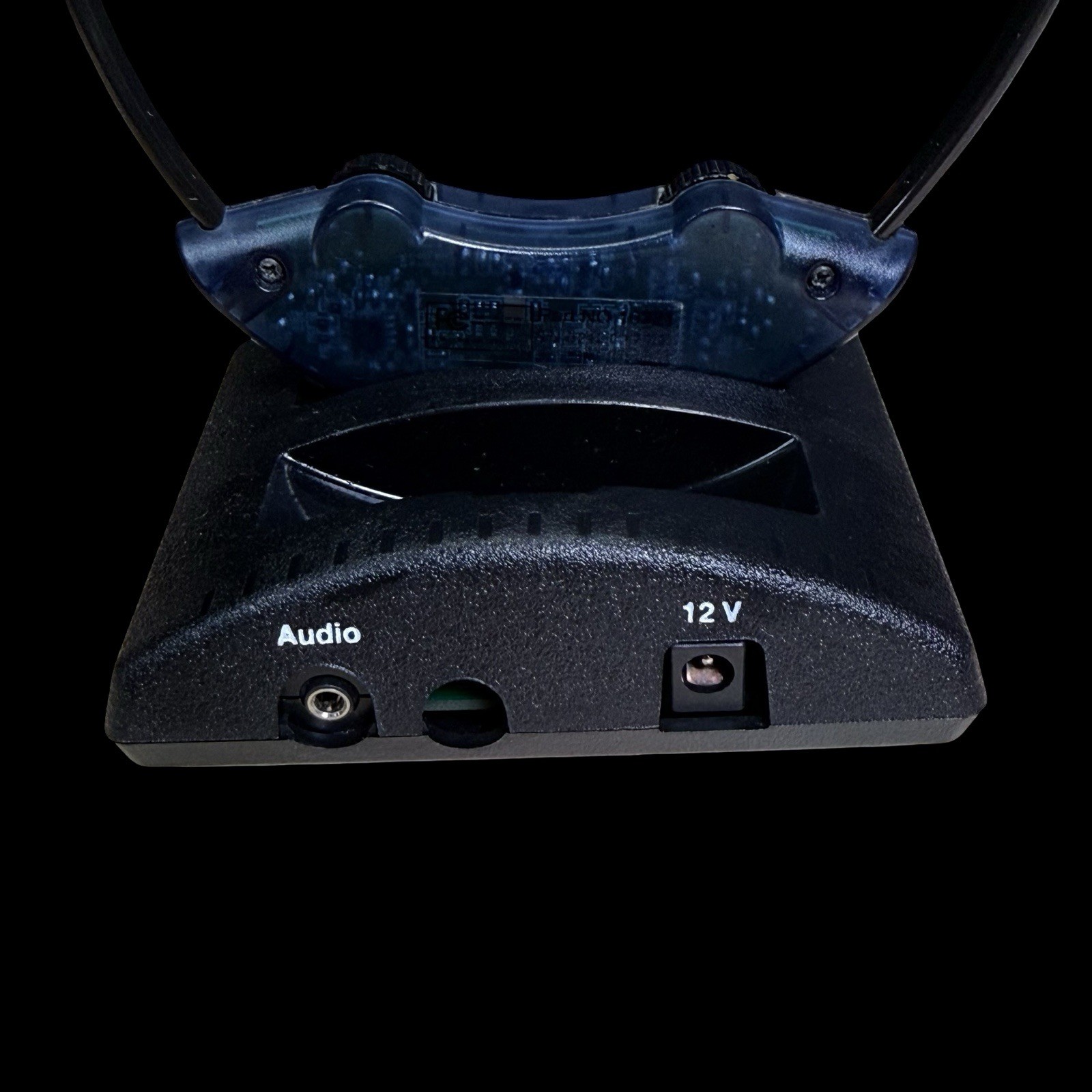 TV Ears 2.3MHz Headphones w/ Charging Base Unit for Headphone System