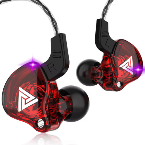 Original QKZ AK6 Wired In-Ear Earphones HiFi Bass Headphones with Mic 3.5mm
