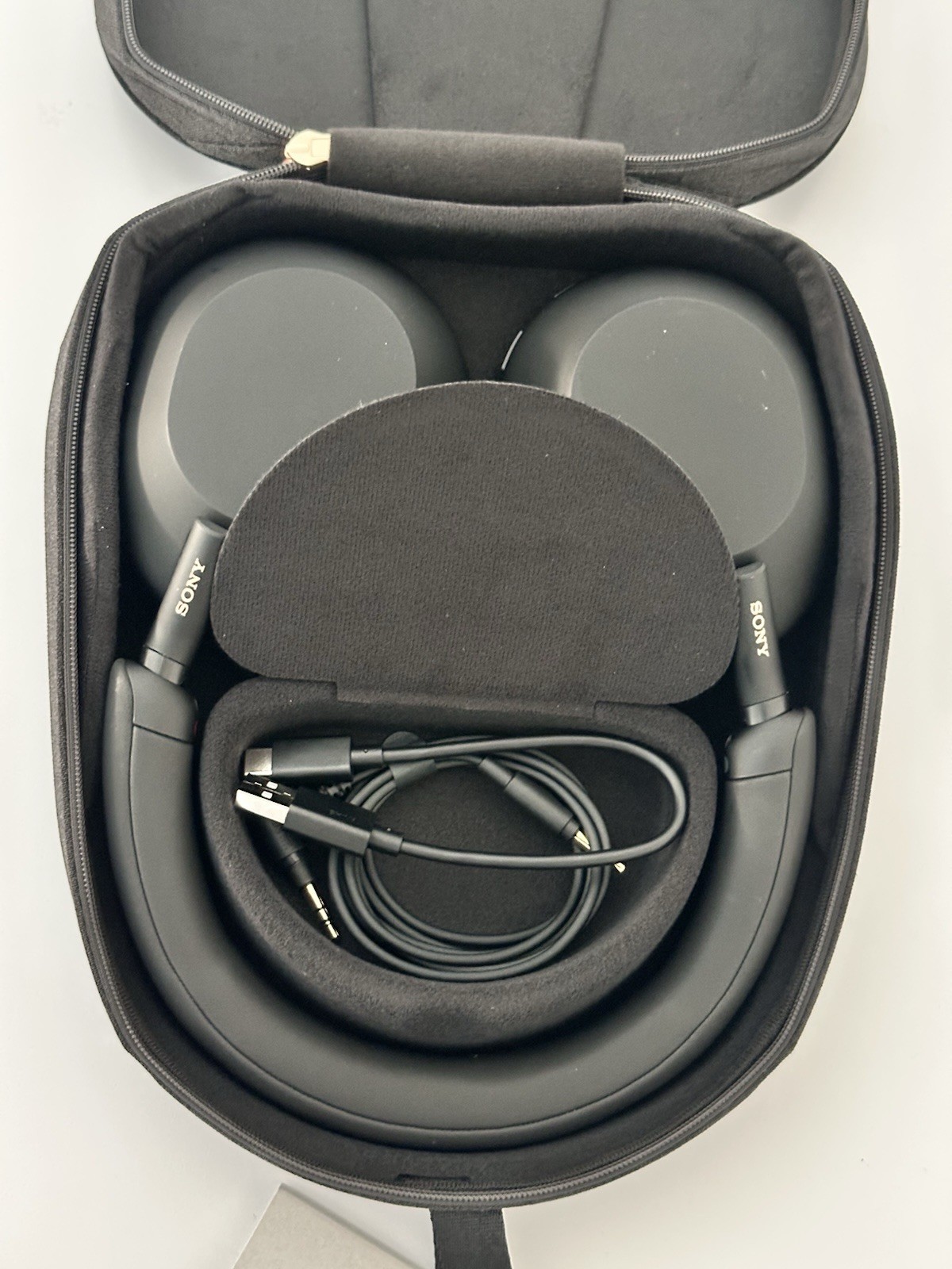 Sony WH-1000XM5 Wireless Noise Canceling Over the Ear Headphones Black Open Box