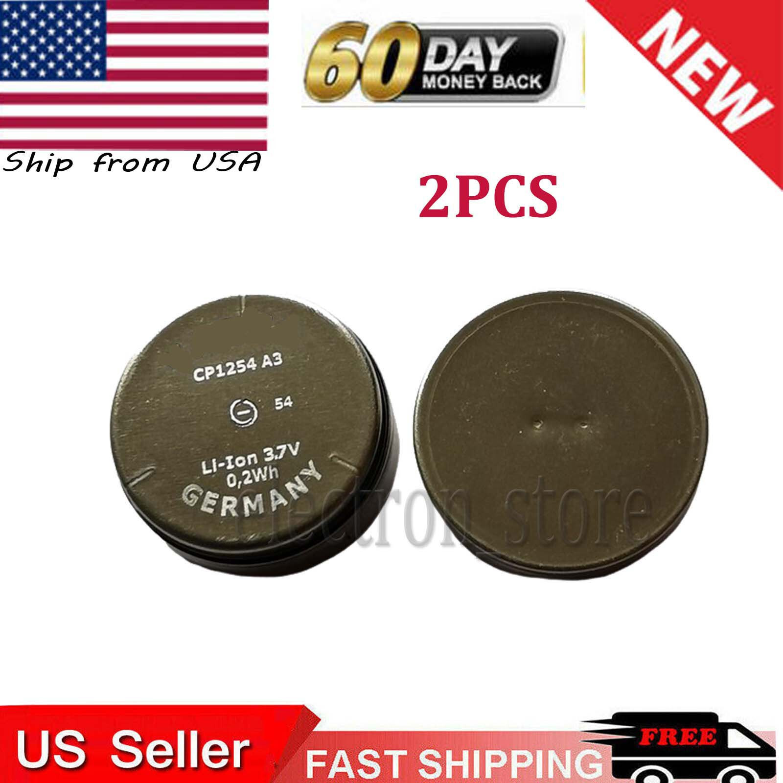 Replacement Round Battery CP1254-A3 1254 60mAh For Beats By Dre Powerbeats Pro