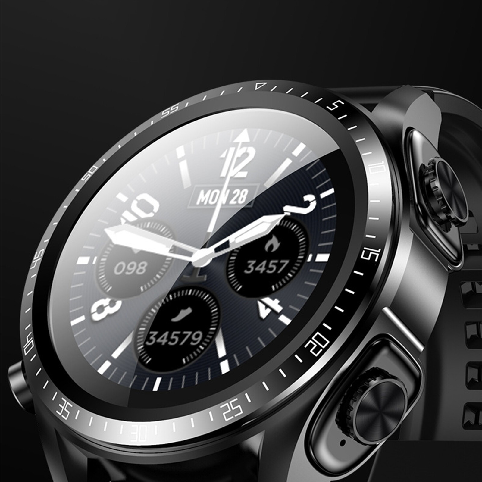 2 In 1 Smart Watch with Earbuds Men Smartwatch Wireless Headset For Android iOS