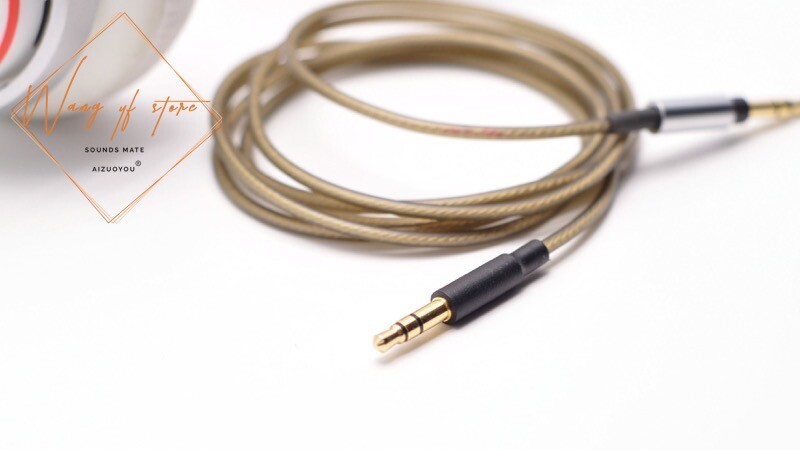 Upgrade Silver Plate Cable Wire For Turn Airy Mute BT REAL Z MASSIVE Headphone