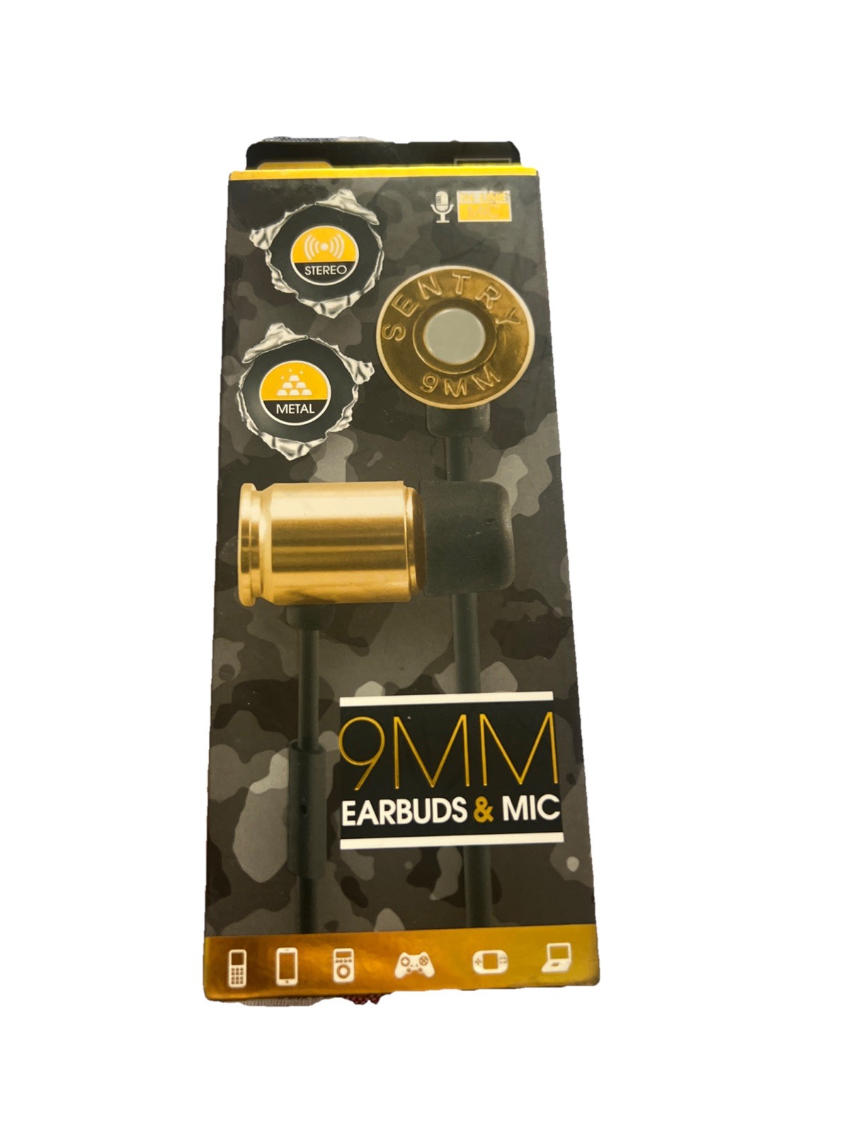 9MM Earbuds & Mic