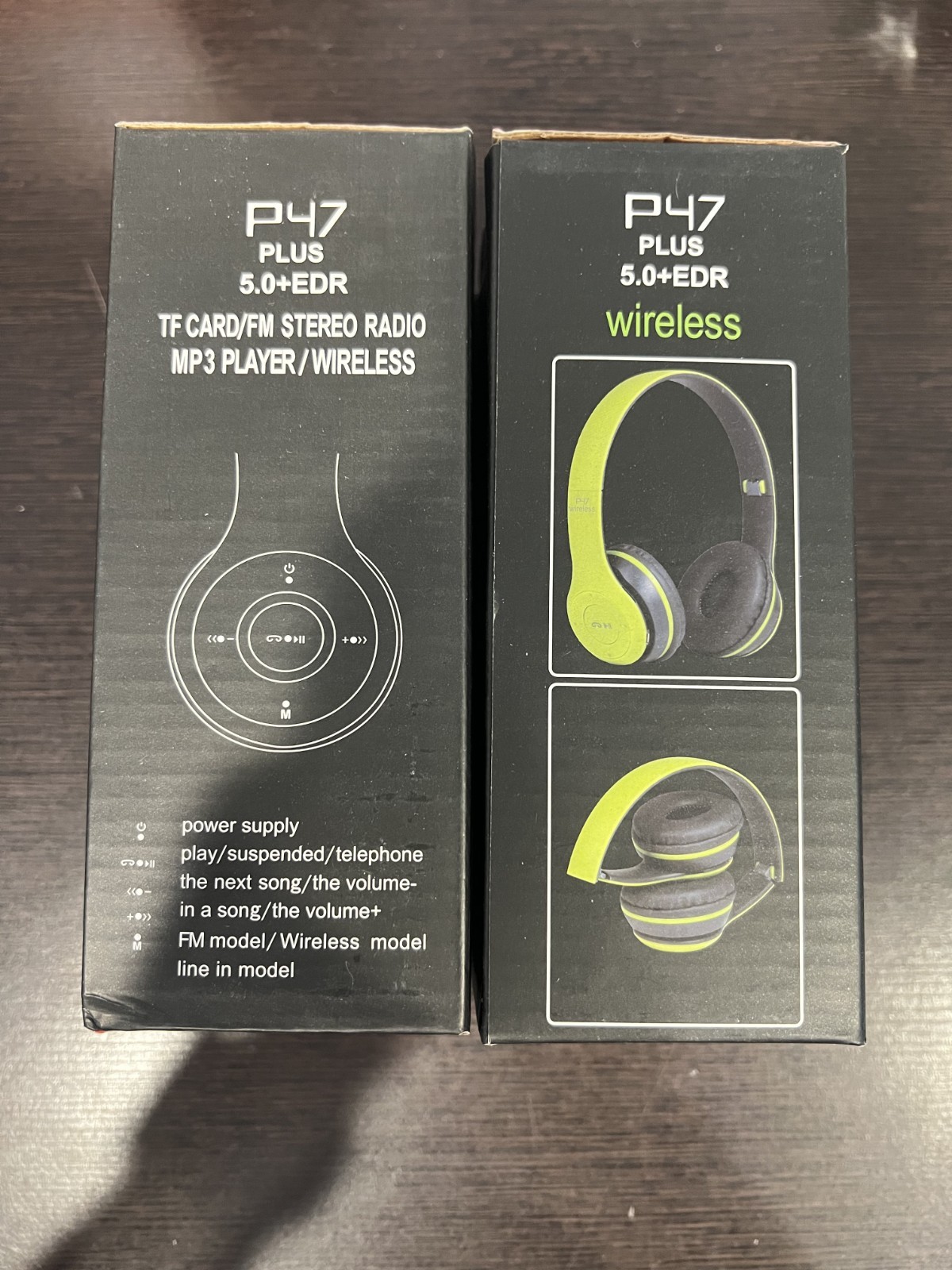 P47 5.0+EDR Wireless Headphones – Yellow