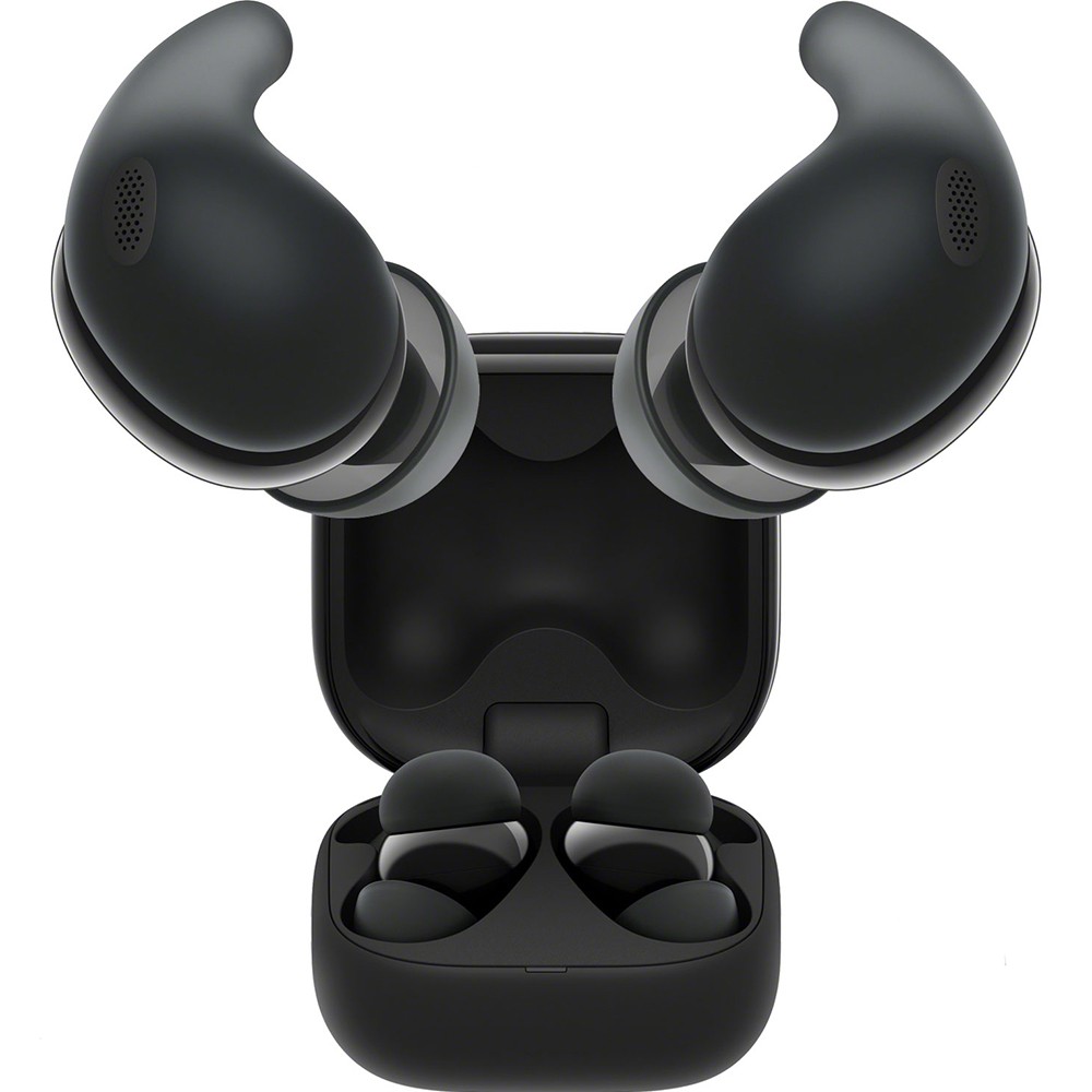 Sony LinkBuds Fit Truly Wireless Earbud Headphones, Black w/ Warranty Bundle
