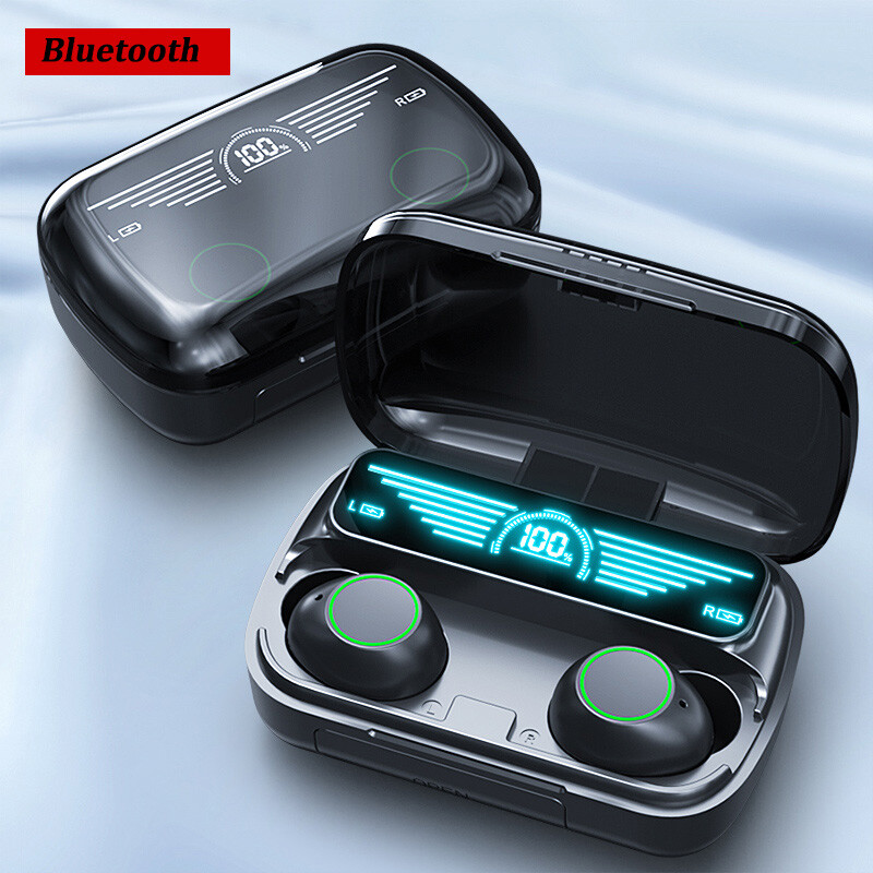Bluetooth 5.3 Earbuds True Wireless Headphones Super Bass Waterproof Headset