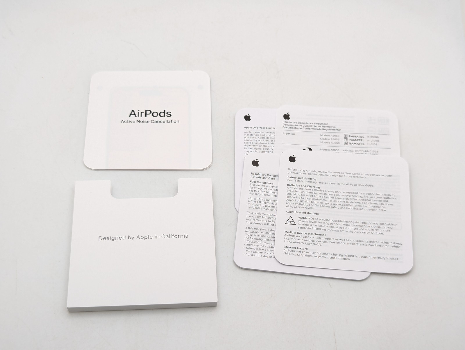 Apple AirPods 4 ANC Earbuds w/ USB-C Charging Case MXP93AM/A (A3055 A3056 A3059)