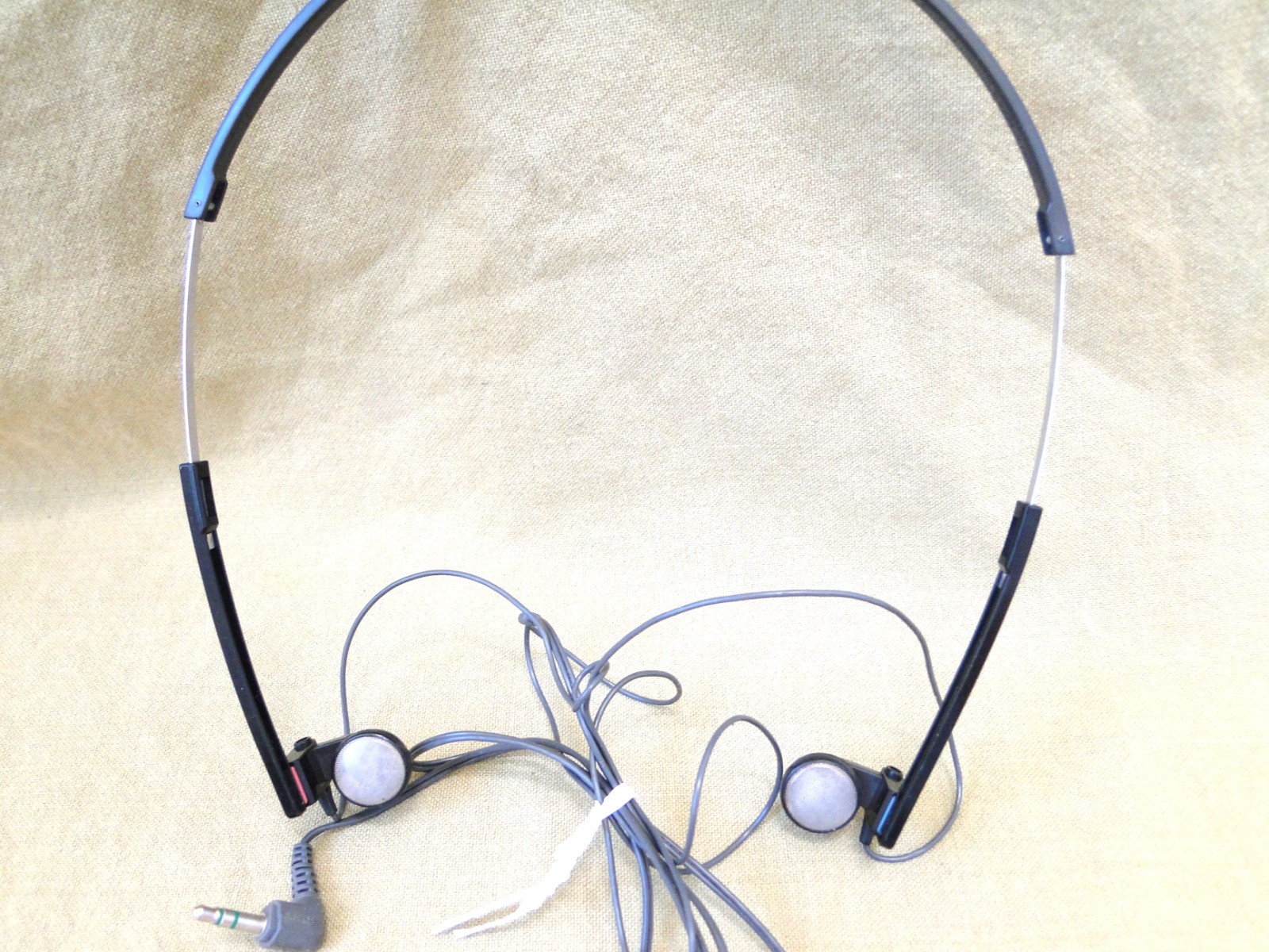 Vintage SONY MDR-A20 Black Foldable On-Ear Wired Stereo Headphones *TESTED