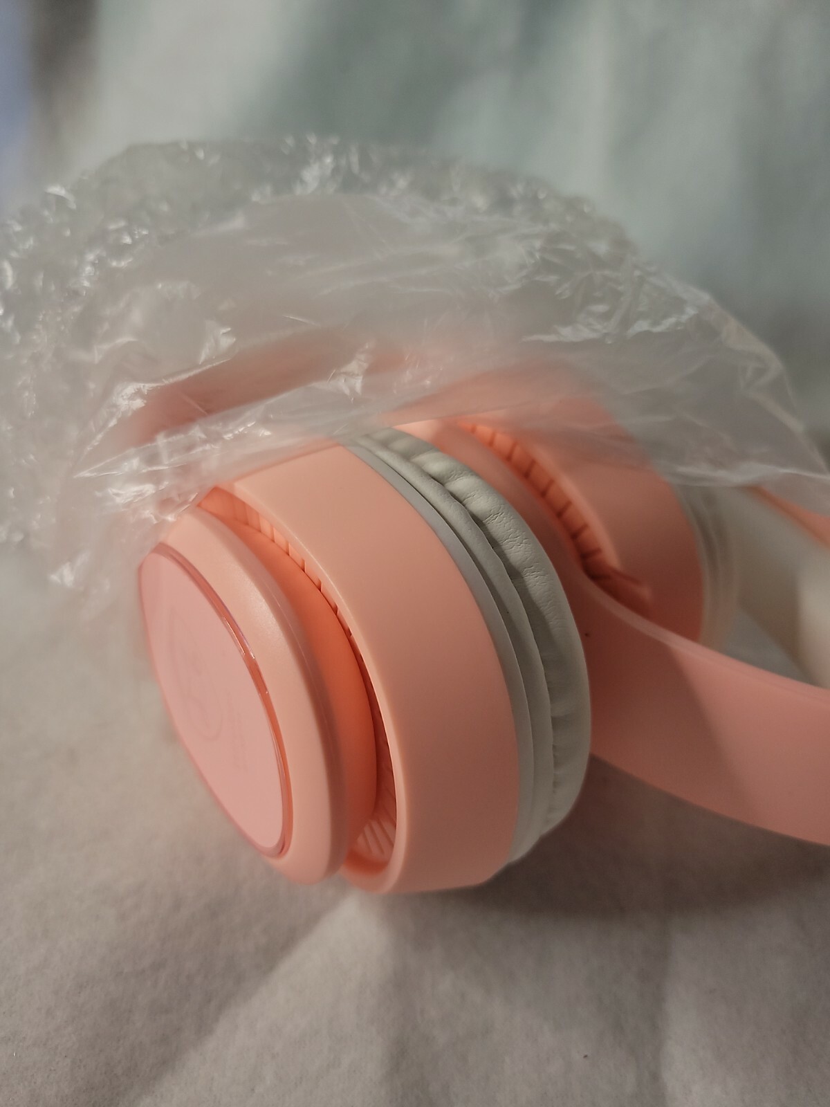 Hot pink bluetooth 5.0 Headset Wireless HiFi Stereo Music Headphone