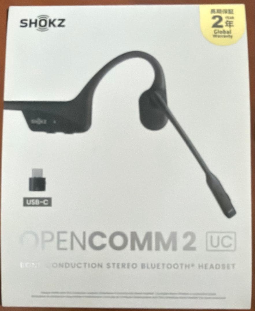 SHOKZ OPENCOMM 2 UC bone conduction headset