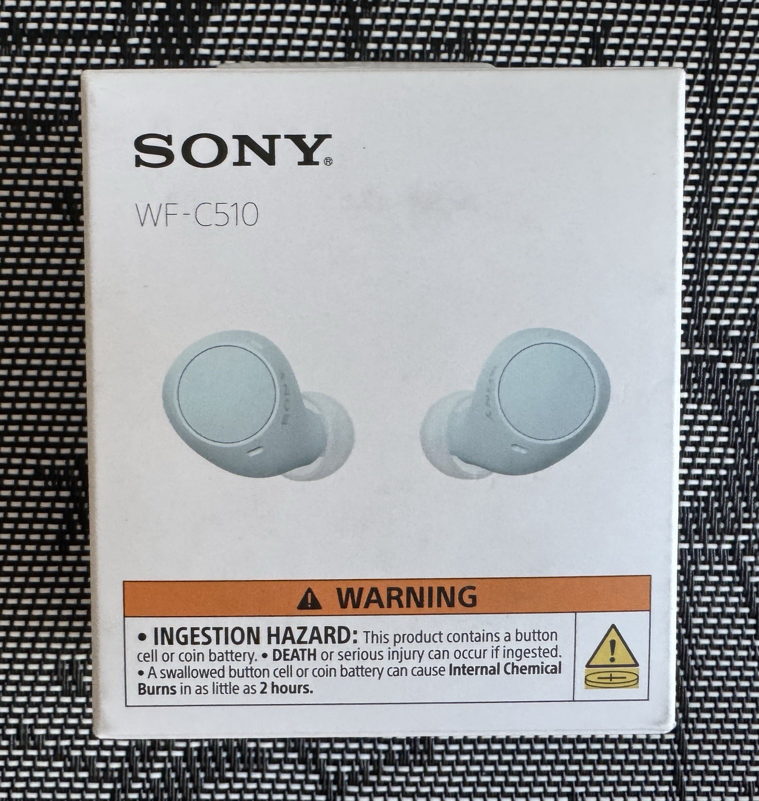 Sony WF-C510 Truly Wireless Earbuds – Blue (WFC510/L) w/Case & Insurance MIB