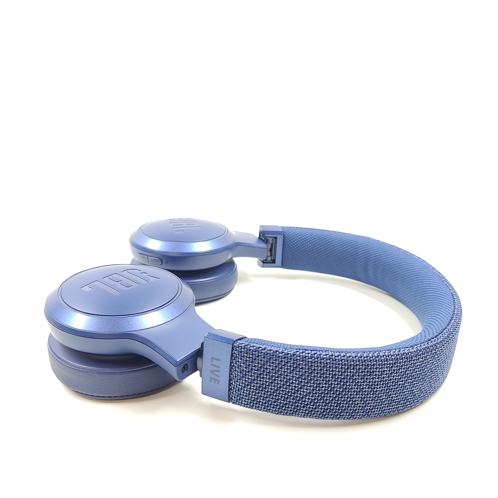 JBL Live 460NC Wireless On-Ear Noise Cancelling Headphones – Blue V1