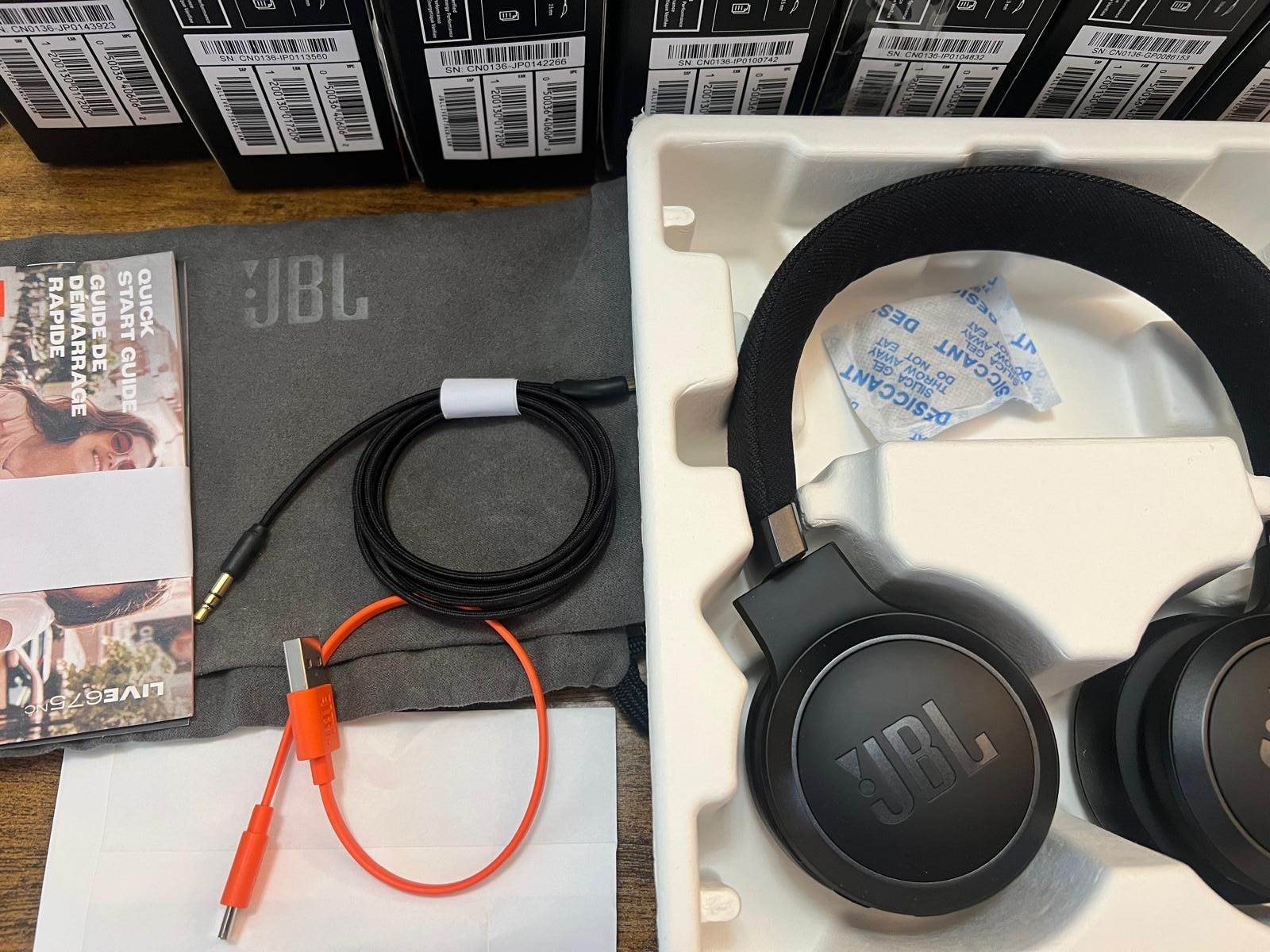 JBL Live 675NC True Adaptive Noise Cancelling Bluetooth Headphones