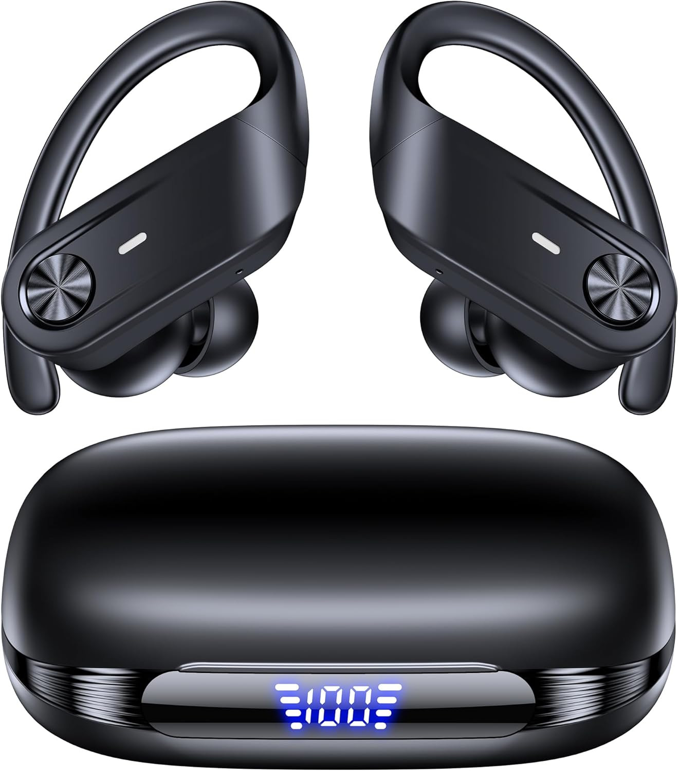 Hybrid Active Noise Cancelling Wireless Ear Buds 80 Hrs Playtime Hi-Res Stereo Q