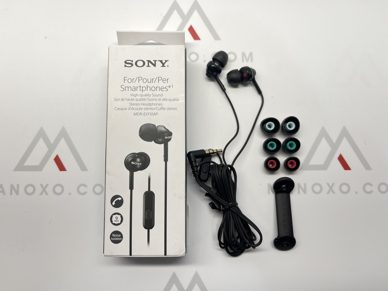 Sony Deep Bass Wired Earphones with Smartphone Control and Mic – Metal