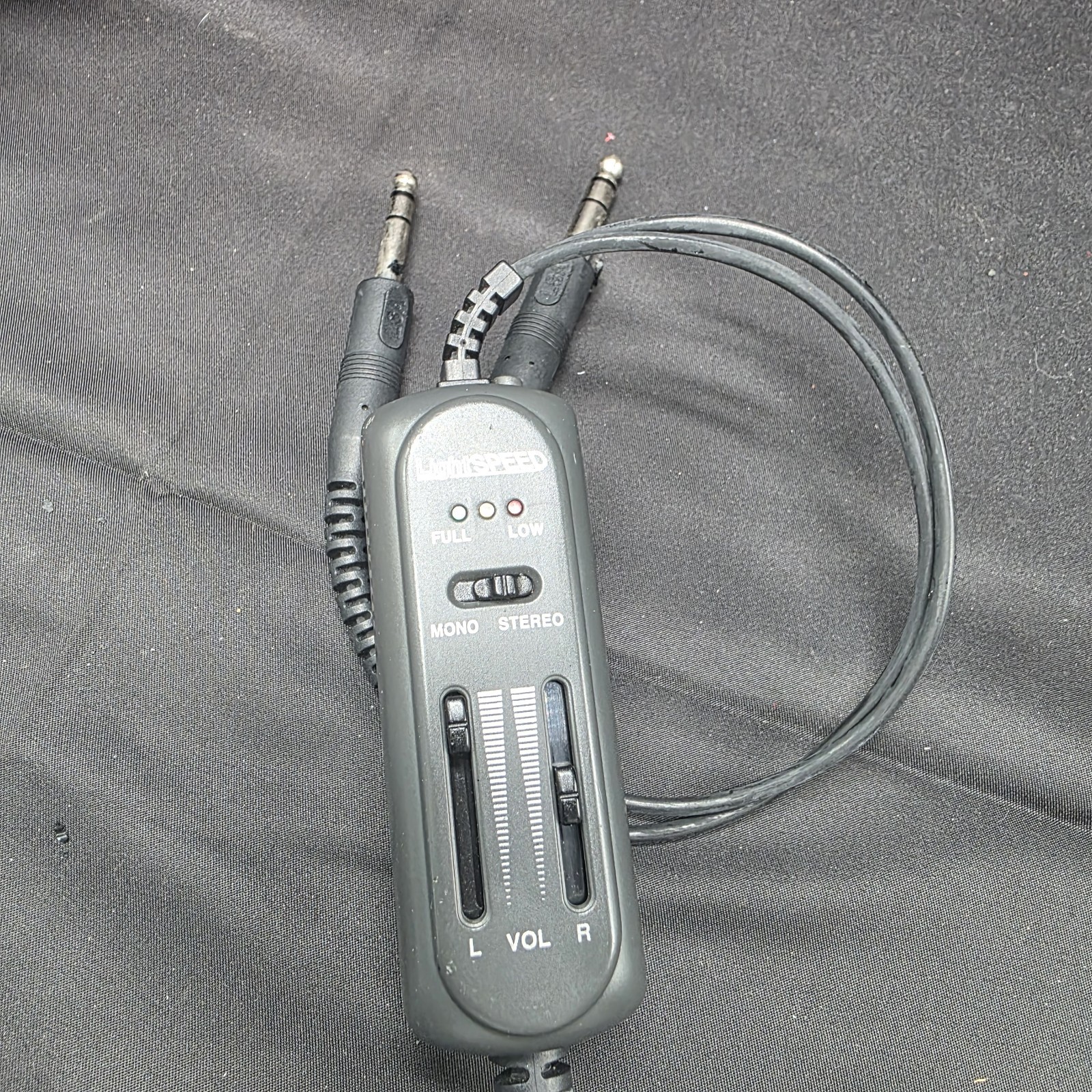 LightSPEED 15XL Aviation Headset w/ Microphone, Carrying Case