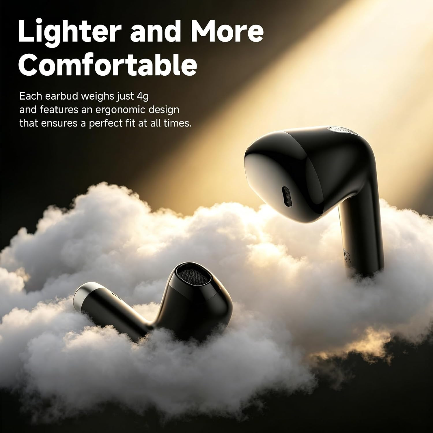 Wireless Earbuds, Bluetooth 5.4 Stereo, 35H Playtime, Balanced Sound | Clear Cal