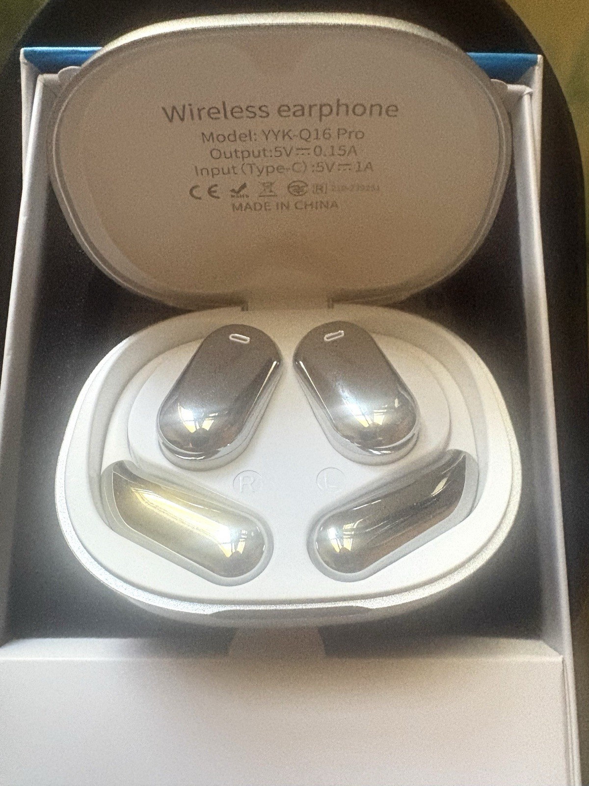 YYK-Q16 Pro LCD Open-Ear True-Wireless Earbuds